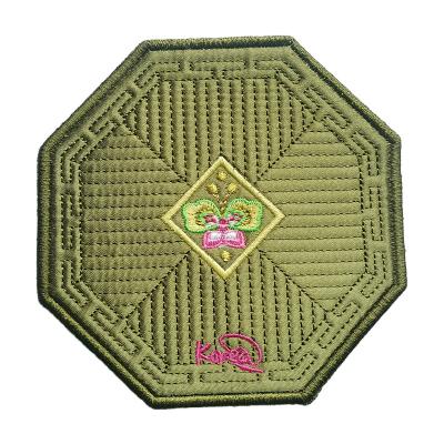 China China Sustainable Manufacturer High Quality Embroidery Patch Delicate Embroidery Patches for sale