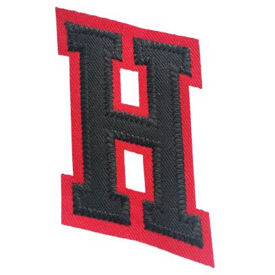 China Popular And Practical Customized Patches Viable Embroidery China Logo Embroidered Patch for sale