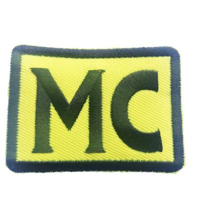 China Viable Manufacturer Quality Assurance Embroidery Patches Letters Embroidery Patch for sale