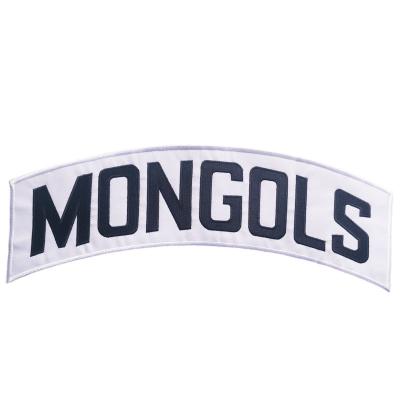 China Sustainable High Quality Quick Delivery 3D Embroidery Patch Letters Embroidery Patches for sale