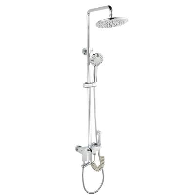 China With Slide Bar Kaiping Washroom Rain Shower Mixer Set, Shower Column For Bathroom for sale