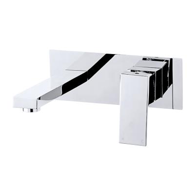 China Kaiping supplier watermark black modern bathroom concealed basin mixer taps for whoesale for sale