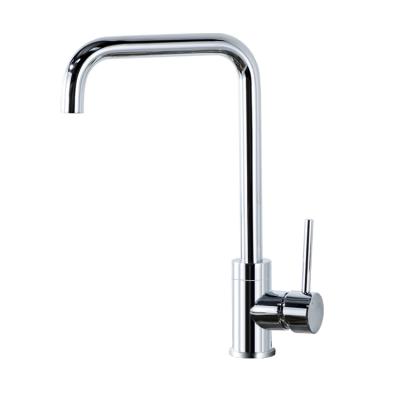 China Modern brass hot and cold water kitchen faucets, kitchen tapware wholesale for sale