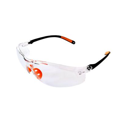 China Factory ANSI Z87 Anti-UV Safety Glasses with Clear Fog Anti Scratch Resistant Wraparound Lenses and No-Slip Grips UV Protection for sale