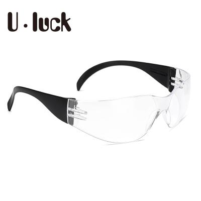 China 400 Impact Resistance Safety Glasses Glass CE EN166 ANSI z87.1 Anti-UV Personal Protective Anti-fog Glasses for sale