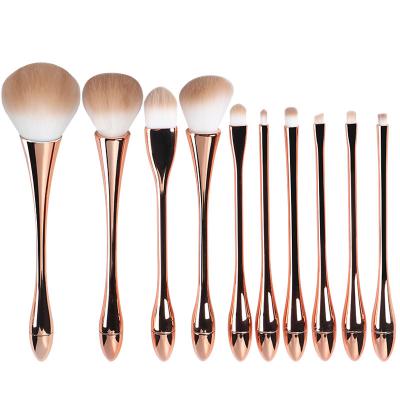 China Popular Wholesale Shape Luxury Professional Cosmetic Luxury Make Up Brush Set Makeup Brush Set Luxury Tools With Private Label for sale