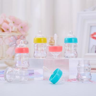 China 2021 DIY Lipstick Tube Empty Nipple Tube Lip Gloss Lip Gloss Tube Waterproof Transparent Multicolor Cosmetics for sale