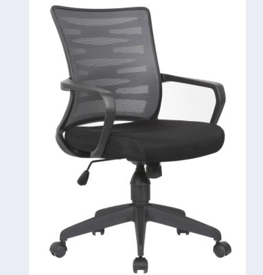 China High Quality High Back Fixed Armrest Adjustable (Height) Executive Staff Office Mesh Swivel Chair For Meeting Room for sale