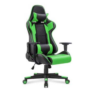 China Adjustable (Height) Customize Embroidery Logo PU Leather Gaming Chair Packaging for sale