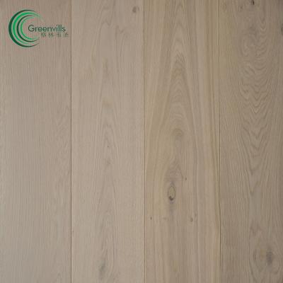 China Modern Gray Smooth Oak Engineered Wood Flooring for sale