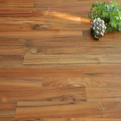 China Burma indoor UV smooth teak lacquer factory price wood flooring egnineered teak veneer flooring for wholesale for sale