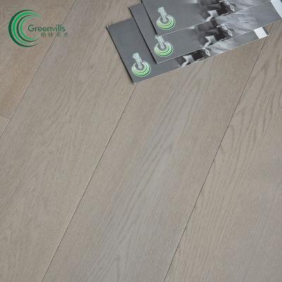 China Modern cheap price! ! Hot ! Three Ply Oak Engineered Flooring Brushed Parquet Oak Flooring Timber Timber Flooring for sale