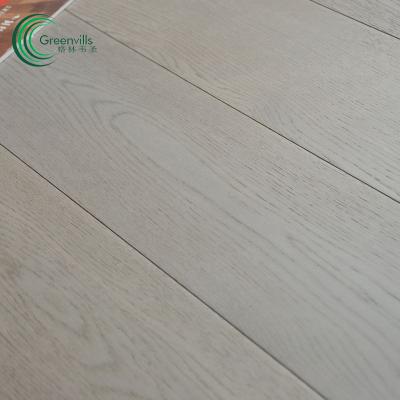 China Modern Indoor Leslie Color Click White Oak Flooring / Oak Engineered Flooring / Parquet for sale