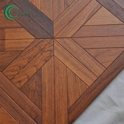 China Modern Select Grade Burma Teak Engineered Wood Flooring , Teak Wood Parquet for sale