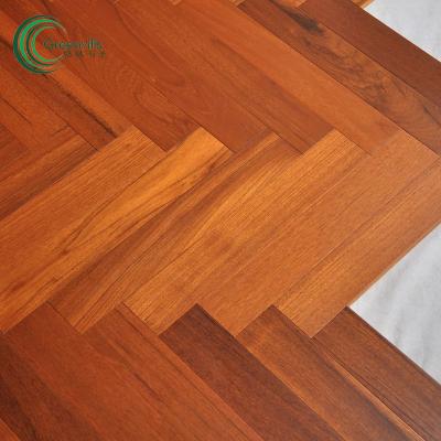 China Modern Wholesale Price Engineered Teak Wood Herringbone Flooring , Art Parquet for sale