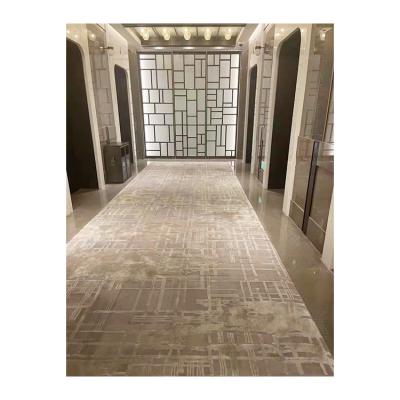 China Non-slip luxury wool rug ballroom hotel carpet for hotel room hotel carpets for sale