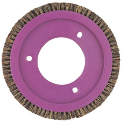 Chine LK Stenter Brush Wheel Bruckner Corps en plastique violet poils de porc brossés poils de nylon Stenter machine pièces détachées à vendre