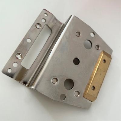 China Textile Machine Components Monforts Stenter Parts Needle Holder Copper Pads Pin Holder Stainless Steel for sale