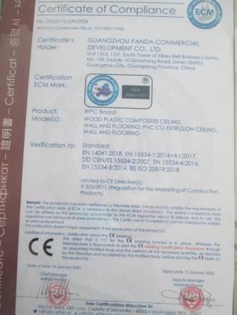 CE - Guangzhou Panda Commercial Development Co., Ltd.