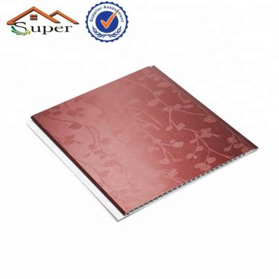 China Artistic Ceilings High Quality Laminated Printing PVC Ceiling Tile For Bathroom for sale