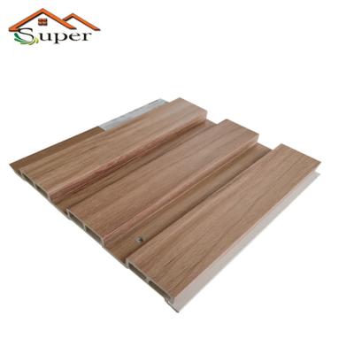 China Contemporary Interior Wood Panel Plastic Composite Sheet WPC Wall Cladding for sale