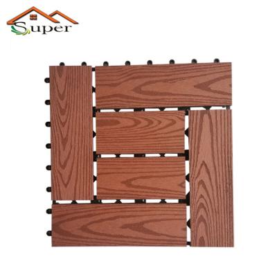 China 50x50 Waterproof Composite Decking Boards Exterior Wpc Wood Plastic for sale