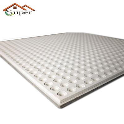 China Bacterial Patterns Artistic Ceilings Anti Perforated Gypsum Board Ceiling Tiles And Washable for sale