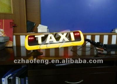 China PP/ABS HF54 taxi top light cab roof top taxi light box lamp for sale