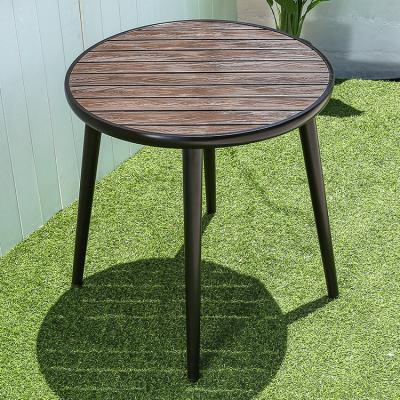 China Brand new maid design garden table outdoor furniture modern outdoor wood patio dining table for sale