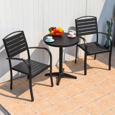 China Good Design New Style Sunscreen Waterproof Living Room Garden Furniture Popular Outdoor Patio Table and Chairs One Set for sale