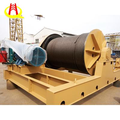 China BOAT Hongqi Cable Pulling Powered Drill Winch And Mining Electric Winch 5 Ton for sale