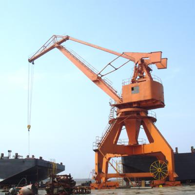 China Portal Crane 50 Ton Heavy Portal Slewing Gantry Crane For Shipbuilding for sale