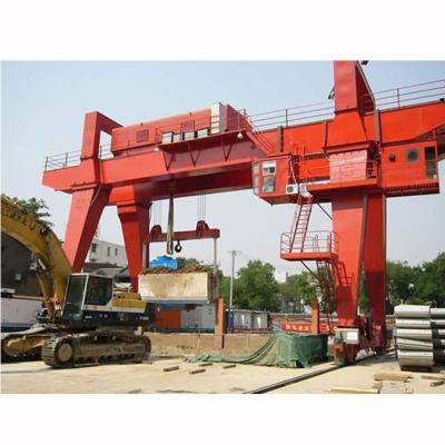 China Gantry Crane 30t 36t 20 Ton Workshop MG MH Gantry Portable Type Crane Malaysia for sale