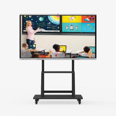 China HDFocus OEM Pizarron 4K OS Dual Other Boards LCD Writing Tablet Teaching Resources Smart Board Prices Interactive Whiteboard 85inch for sale