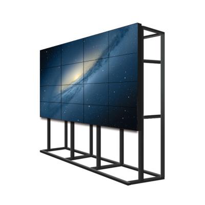 China Customized 49inch Indoor Splicing Seamless 4k Advertising Screens 1x4 2x2 LCD Video Wall Display for sale