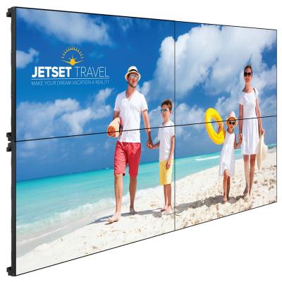 China 55 TV 3x3 4X4 Indoor LCD Billboard CCTV Advertising System Screens LCD Video Wall for sale