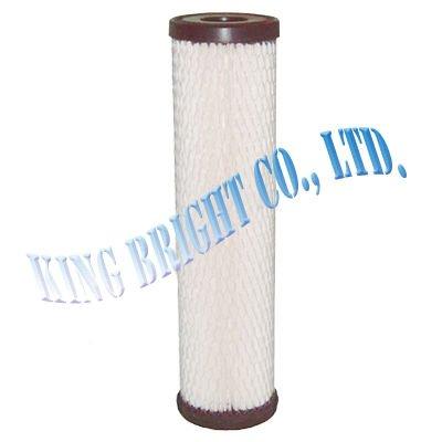 China Household Prefiltration WATER PURIFIER PLEATED WATER FILTER / WATER TREATMENT CARTRIDGES for sale