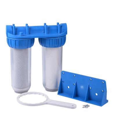 China New Design Outdoor Household Water Filter System 2 Stage Under Sink Water Purifier for sale