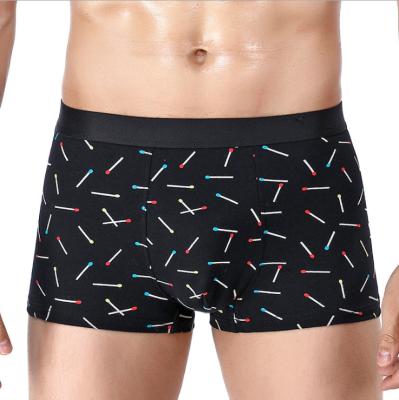 China Wholesale Cheap Price Custom Made Men Breathable Plus Size Boxer Underwear With Logo Men Boxers Briefs for sale