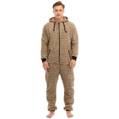 China Breathable Professional Less Price Low Moq Mens Onesie Pajama Sleep Men for sale