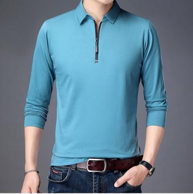 China Manufacturer QUICK DRY Price Men Polo Shirt With Zipper, Golf Zip Polo T-Shirt, Newest Polo T-Shirt Neck Zipper for sale