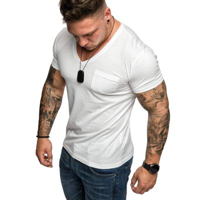 China Anti-pilling High Quality Custom Made 100% Cotton Men's Short Sleeve T-Shirt for sale