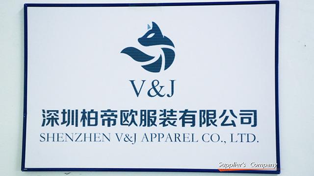 Verified China supplier - Shenzhen V&J Apparel Co., Ltd.