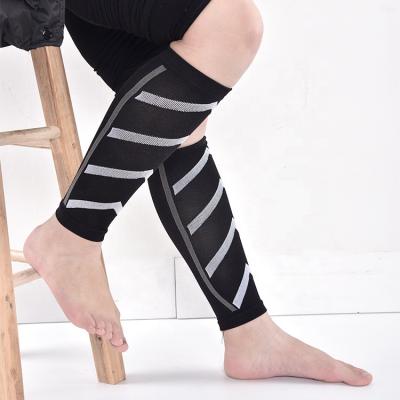 China Custom Compression Sleeve Logo Knee Brace Sleeve Calf Compression Sleeves For Running for sale