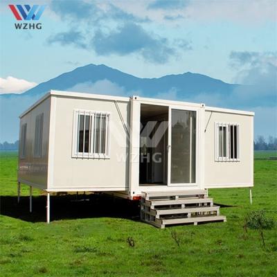 China Postmodern Factory Building Extend Foldable Home Garage 3 Cars Flat Pack Container Home for sale