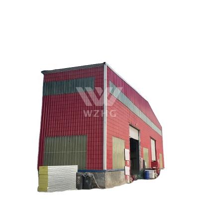 China Steel Workshop Prefab Galvanized Prefab Steel Structures Houses Building Warehouse for sale