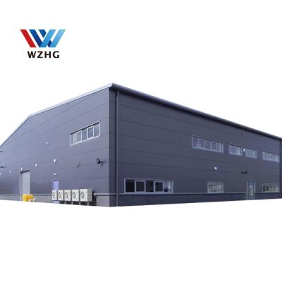 China Large Span Low Cost Warehouse Cheap Prefab Steel Structure Car Showroom Warehouse For Sale for sale