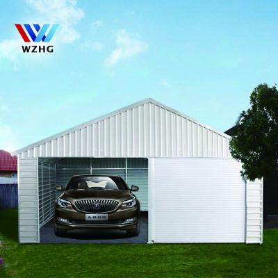 China Easily assembled 20*20 ft double car garage shed, garden storagae shed for sale for sale