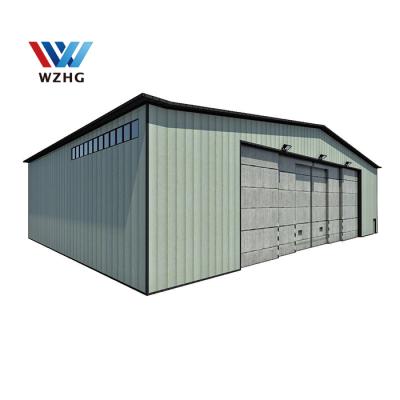 China Large Span Prefabricated Steel Construction Design with Drawings for Warehouse and Workshop Shed for sale