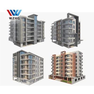 China High Rise Steel Structure Commercial Building Steel Structure Prefabricated Building With Floor 2 3 4 5 6 7 8 9 10 for sale